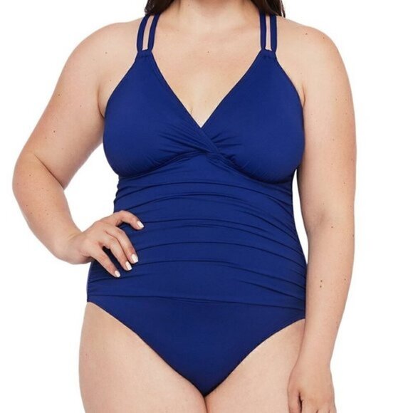 La Blanca Other - NWT La Blanca  Island Goddess One Piece Swimsuit size 16W